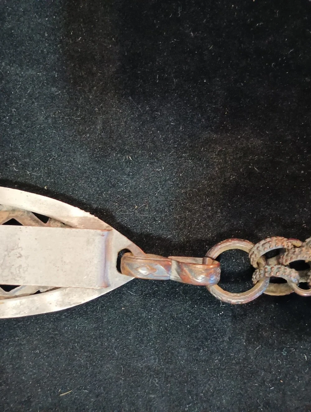 Antique Knights Templar Belt Loop Sword Fob